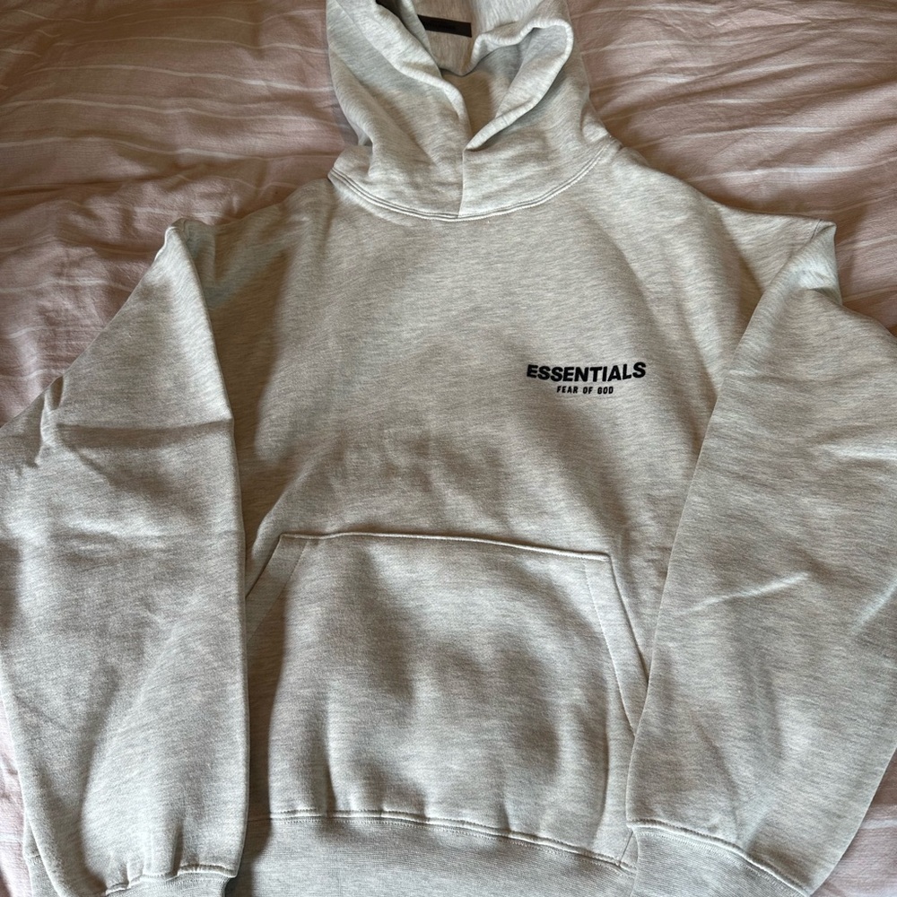 Essentials Light Gray Hoodie